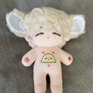 Kawaii Anime Plush Doll w/ Poseable Limbs